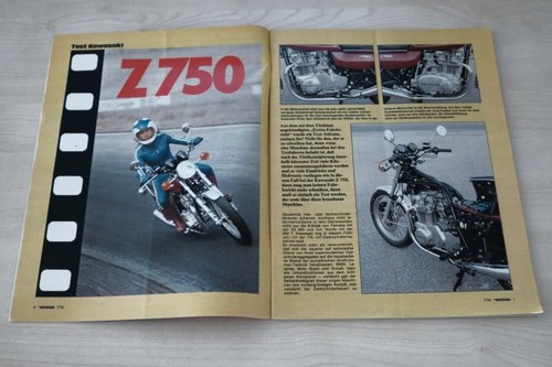 Motorrad 1976 kawasaki - motorrad, 07/1976