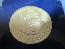 Gedenk Münze , Immanuel Kant  , 20  Mark  Silbermünze , DDR 1974 , bankfrisch