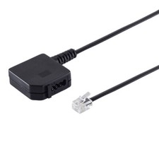 Telefon Adapter Telefonkabel RJ11 Stecker TAE-F TAE-N Buchse universal Fritz!Box
