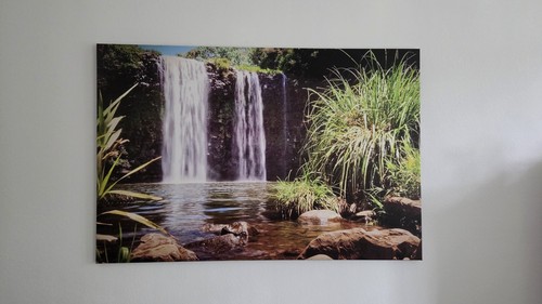 Leinwandbild wasserfall 120 - leinwandbild,