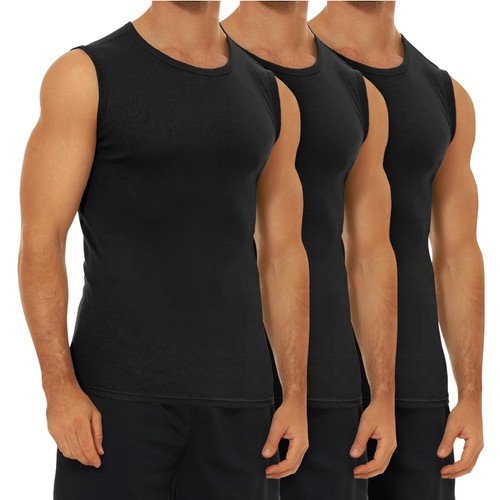 Herren unterhemd 3er pack - unterhemd,