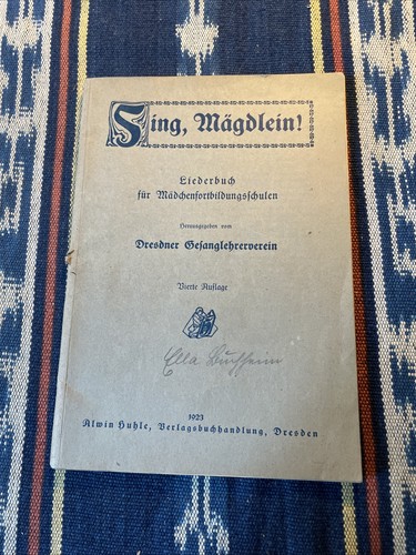 Sing mägdlein liederbuch - sing,,