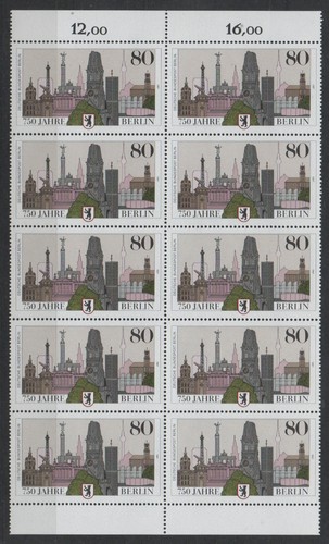 Briefmarken 750 jahre berlin - 750,