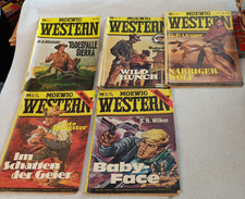 Alte Romane : 5   x Moewig Western  - Wildwestromane