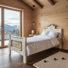 Voglauer Bett Landhaus 1700