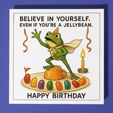 Motivator Frosch - Happy