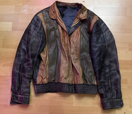 Vintage lederjacke - vintage,