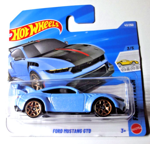 Hot wheels ford mustang gtd - mustang,