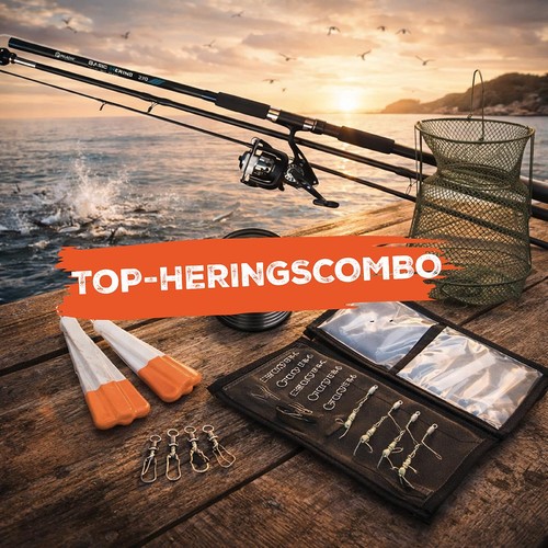 Heringscombo angelset komplett - heringscombo,