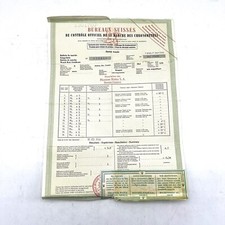 Zertifikat Garantie rolex 1966