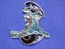 Jugendstil anhänger aus - anhÄnger ,