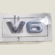 Für Mercedes Benz V6 Schriftzug Embleme Aufkleber Logo Flache Badge Auto