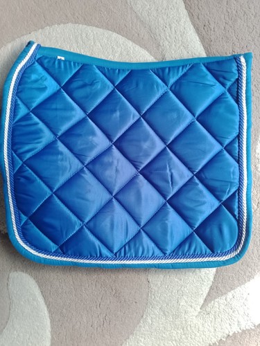 Schabracke royalblau satin - schabracke,