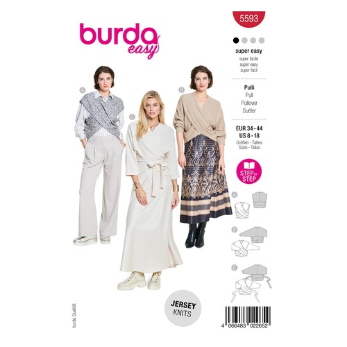 Burda easy schnittmuster - easy,