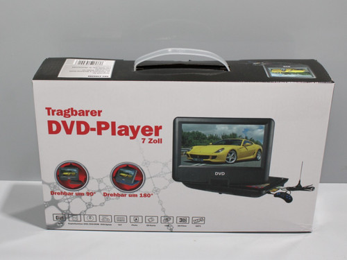 Tragbarer dvd player - tragbarer, zoll