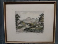 Stahlstich Trifels bei