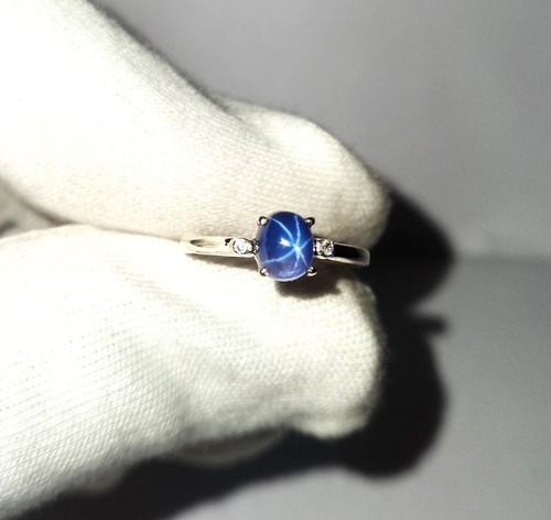 Natürlicher blauer stern - blauer,