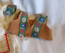 Filzweste - alte Borte - paßt
