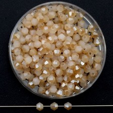 Doppelkegel-Kristallglasperlen