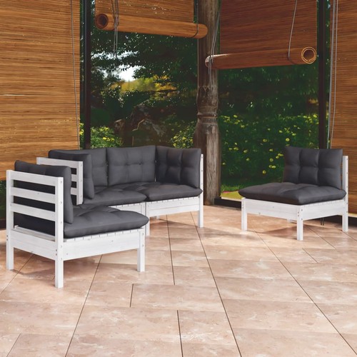 Garten lounge set - lounge, kissen