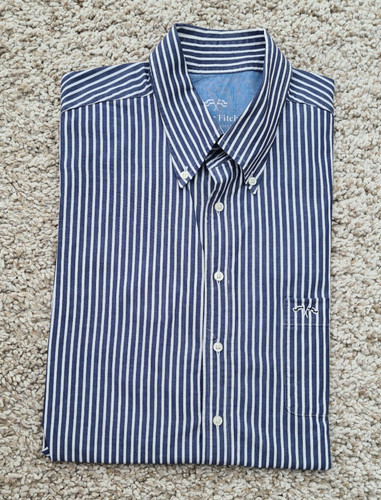Peter fitch herren hemd - herren, blau