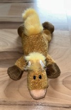 Nici Landlords Plüschtier Pferd Edward beige braun, liegend, ca. 20 cm