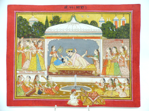 Mughal rajasthan kamasutra - rajasthan,