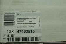 Berker 47403515 Steckdose SCHUKO m. Klappdeckel , grau , 1 Stück "Neu"