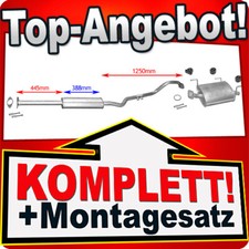 Auspuff für Nissan Almera Tino 1.8i 16V 2000-2005 Auspuffanlage
