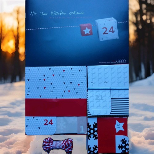 Audi kalender oooo - audi, basteln