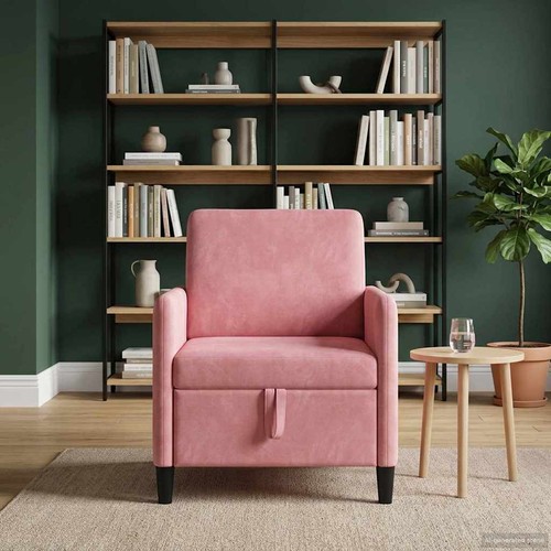 Vidaxl sofa mit stauraum rosa - mit,