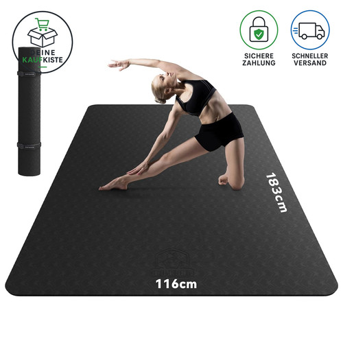 Yogamatte xxl rutschfest ultra - xxl,