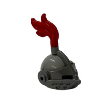 1x LEGO Ritterhelm mit Feder