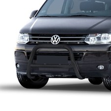 Frontbügel Frontschutzbügel Mit ABE Für VW T5 2003-2015 A-Typ Edelstahl schwarz