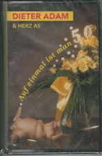 DIETER ADAM & HERZ AS  Auf einmal ist man 50    MC  NEU!