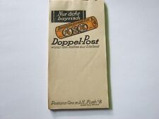 Alter Quittungsblock, "Doppel-Post" 1921 - Rarität -