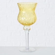 DEKO GLAS - KELCH WINDLICHT