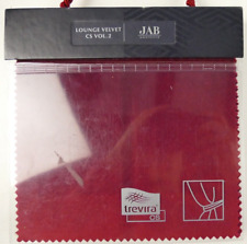 JAB Anstoetz Lounge Velvet CS 20x20 cm komplett Stoffmuster Musterbuch Z-4069