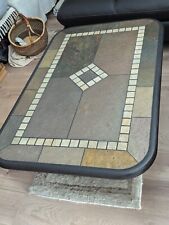 Couchtisch Mineralmarmor Colorschieferoptik 120X80X48cm