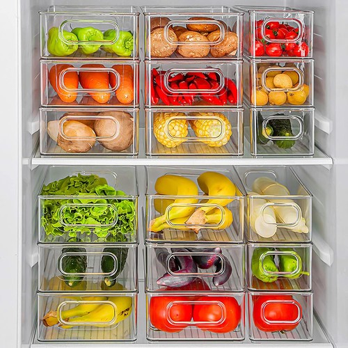 6er set kühlschrank organizer - 6er/set,