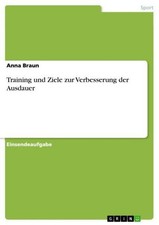 Training und ziele zur - training,