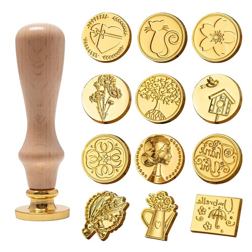 Stück siegelwachs stempel - 12,