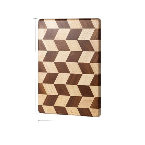 Hackklotz aus holz mit - aus,