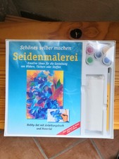 Seidenmalerei hobby set neu - seidenmalerei,