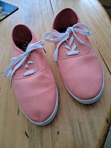 Lachs farbende damen - lachs, schuhe