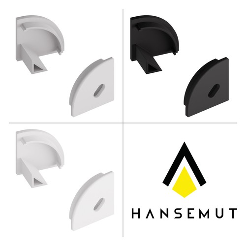 Endkappen paket für led - endkappen-paket,