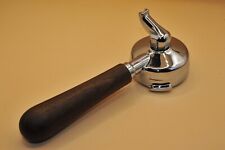 Siebträger mit Einerauslauf Walnussgiff für Bezzera BZ-Gruppe, BZ07, BZ10, BZ09