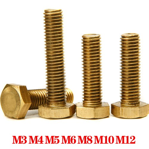Messing sechskantschrauben - messing, m3