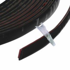 Schwarze Zierleiste 10mm x 1m