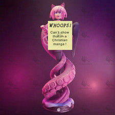 Tentacle Girl - Resin - Garage